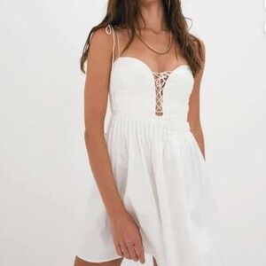 For Love & Lemons Sierra Mini Dress NWT Size‎ large